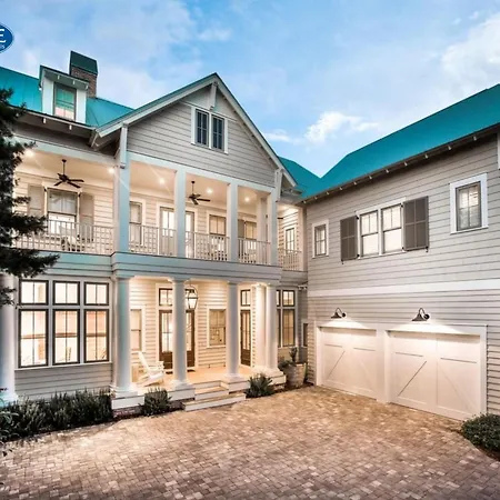 Finest House In Watercolor - Water Views - Luxurious With Pool Sleeps 16 - 433 Western Lake Home